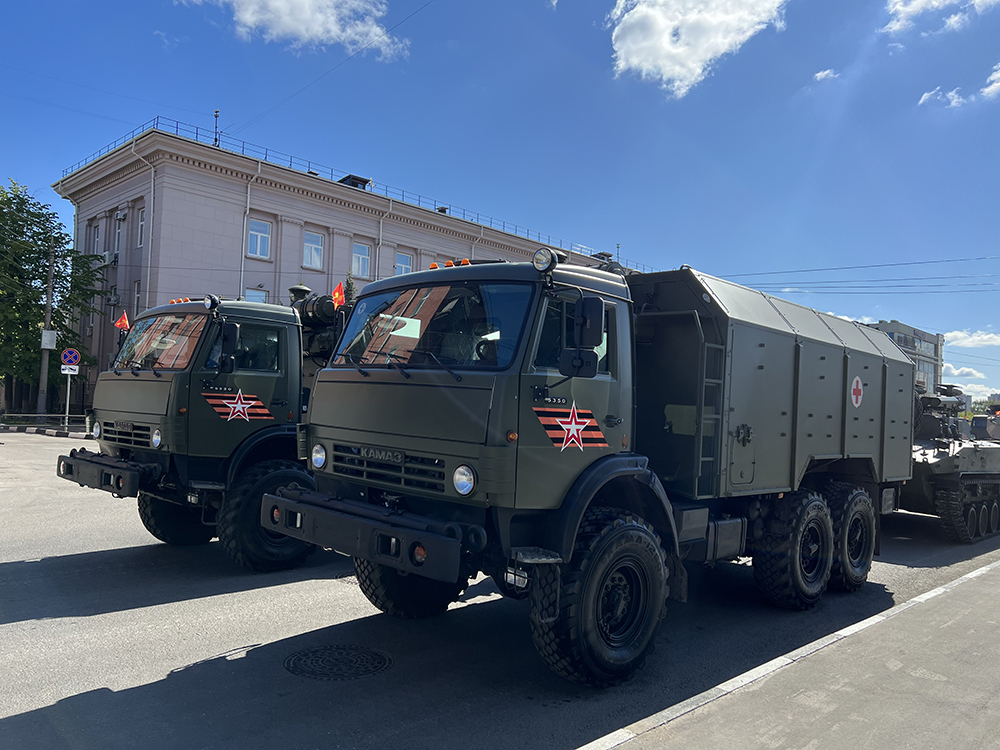 PARTICIPATION OF LLC "PAE "PROTON" IN THE MILITARY PARADE COLUMN IN TULA